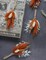 Dried Flower Bouquet (Pack of 6), Fall Dried Flower Bouquet, boutonnieres for Groom and Groomsmen.